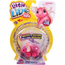 Moose Toys Little Live Pets Season 1 Lil' Mouse Single Pack, Little Twinkle   553797481